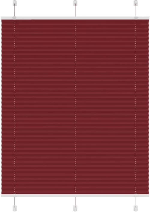 Πλισέ περσίδα Μπορντό κόκκινο 105x150 cm Πλάτος υφάσματος Μπορντό 4015246
