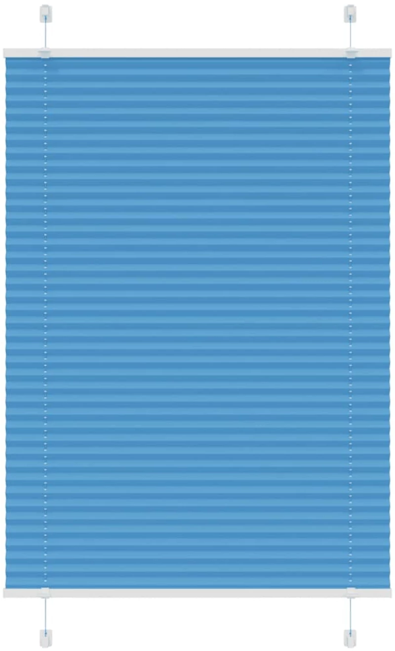 Πλισέ περσίδα Μπλε 95x150 cm Πλάτος υφάσματος 94,4 cm Μπλε 4015193