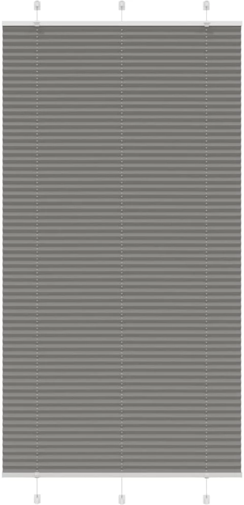 Πλισέ περσίδα Ανθρακί 110x200 cm Πλάτος υφάσματος 109,4 cm Ανθρακί 4015111