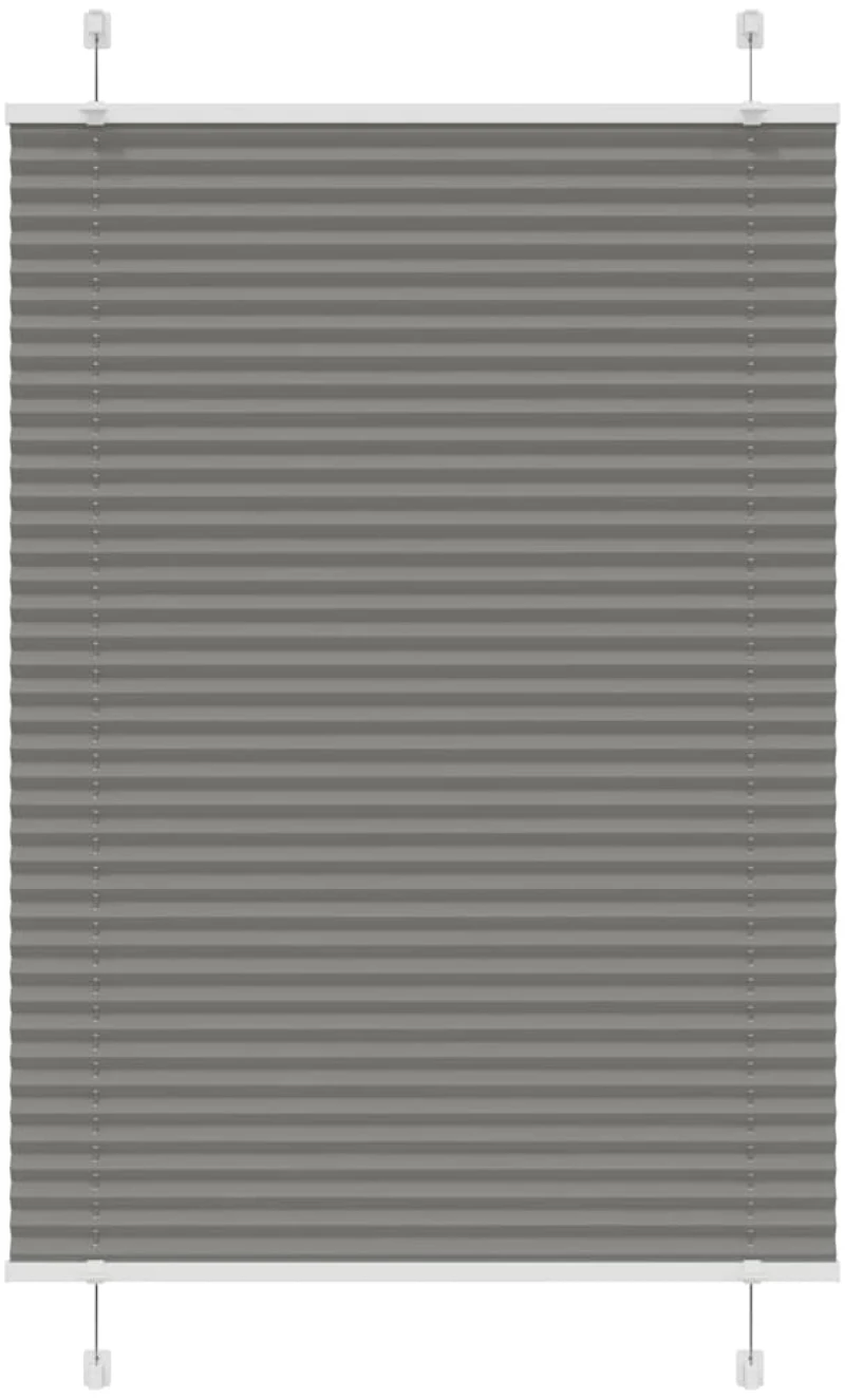 Πλισέ περσίδα Ανθρακί 95x150 cm Πλάτος υφάσματος 94,4 cm Ανθρακί 4015091
