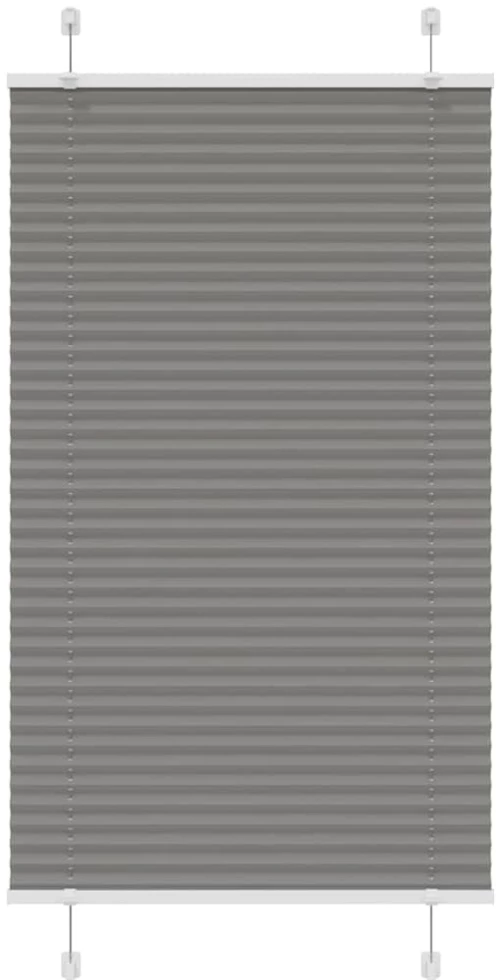 Πλισέ περσίδα Ανθρακί 70x150 cm Πλάτος υφάσματος 69,4 cm Ανθρακί 4015086