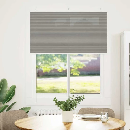 Πλισέ περσίδα Ανθρακί 105x100 cm Πλάτος υφάσματος 104,4 cm Ανθρακί 4015076