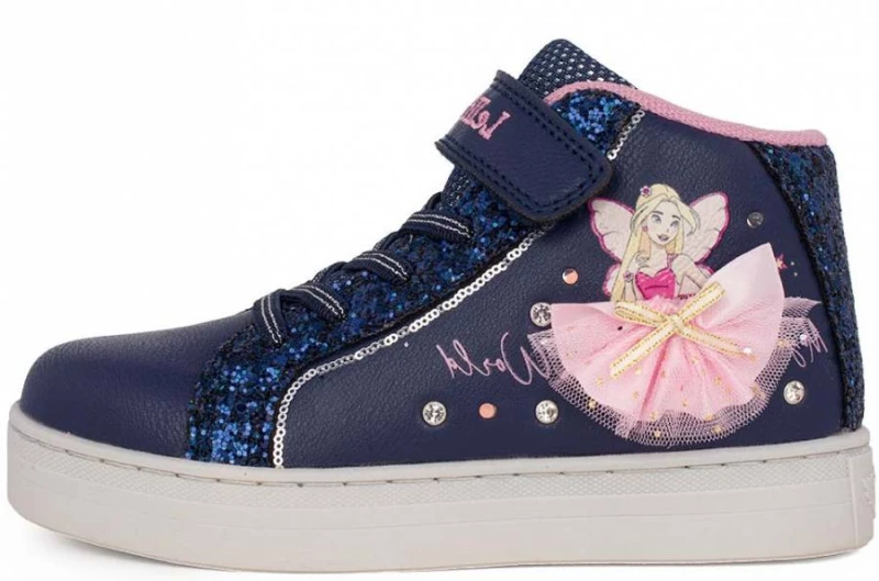 LELLI KELLY MILLE STELLE SNEAKERS LIGHTS  MID LKAL4486-BL01  BLU