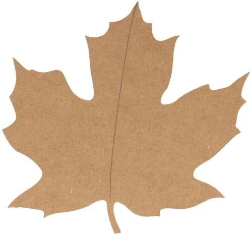 Mdf Maple Leaf 15εκ.