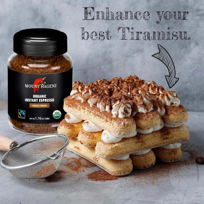 Mount Hagen Βιολογικός Καφές Espresso Instant 50g 16656