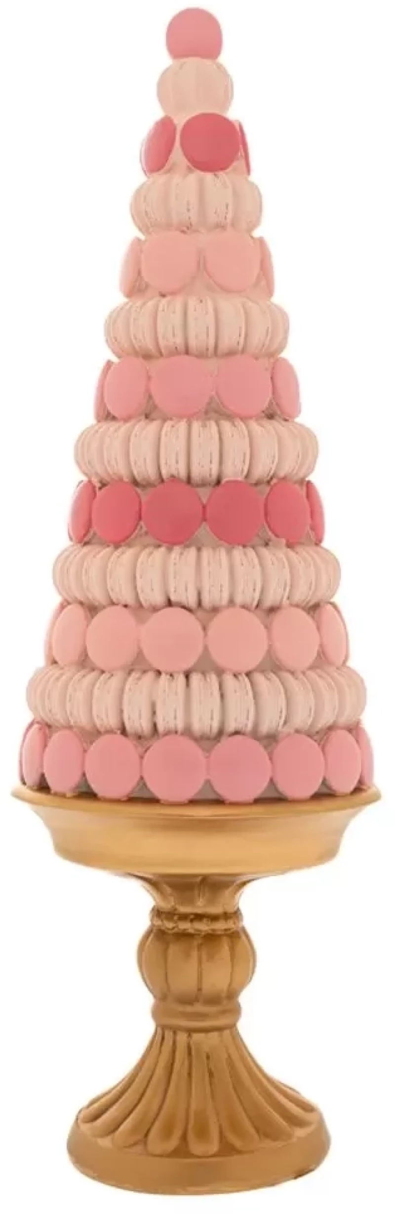ΠΟΛΥΡΕΖΙΝ ΡΟΖ ΔΕΝΤΡΟ ΑΠΟ MACARON ΣΕ ΧΡΥΣΗ ΒΑΣΗ 14Χ14Χ41ΕΚ 86963