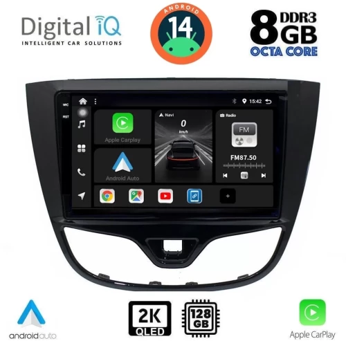 DIGITAL IQ BXF 8489_CPAA (10inc) MULTIMEDIA TABLET for OPEL KARL mod. 2014-2019 DIQ_BXF_8489
