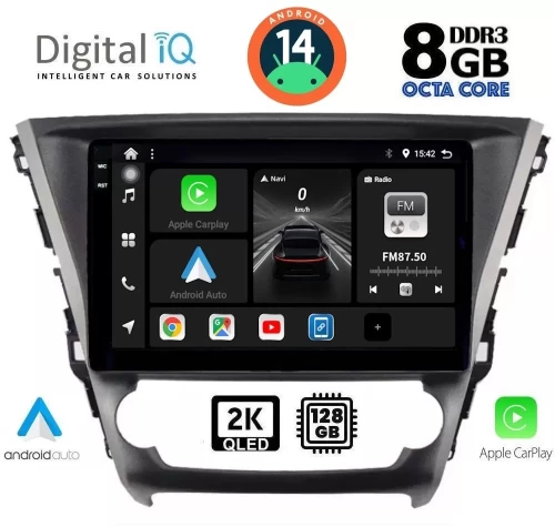 DIGITAL IQ BXF 8706_CPAA (10inc) MULTIMEDIA TABLET for TOYOTA AVENSIS mod. 2016+ DIQ_BXF_8706