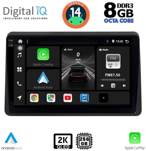 DIGITAL IQ BXF 8553_CPAA (10inc) MULTIMEDIA TABLET for NISSAN NV400 – OPEL MOVANO – RENAULT MASTER mod. 2020+ DIQ_BXF_8553
