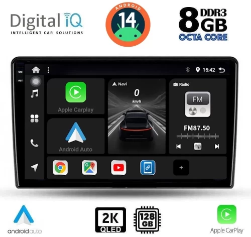 DIGITAL IQ BXF 8155_CPAA (10inc) MULTIMEDIA TABLET for FORD FIESTA mod. 2018+ DIQ_BXF_8155