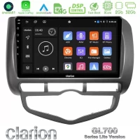 Clarion GL700 Lite Series 8Core Android11 2+32GB Honda Jazz 2002-2008 (Auto A/C) Navigation Multimedia Tablet 9" Με Carplay & An U-G72L-HD0893