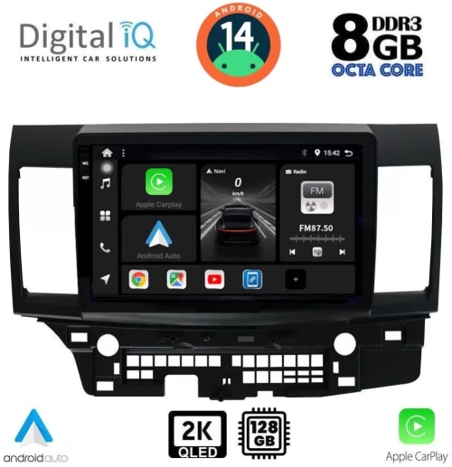 DIGITAL IQ BXF 8434_CPAA (10inc) MULTIMEDIA TABLET for MITSUBISHI LANCER mod. 2008+ DIQ_BXF_8434