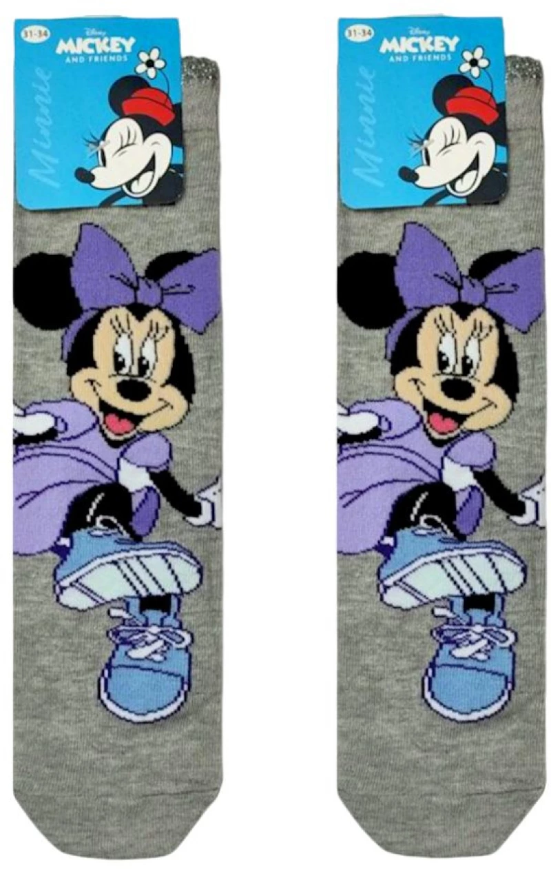 ΠΑΙΔΙΚΕΣ ΚΑΛΤΣΕΣ DISNEY MINNIE MN20505 ΓΚΡΙ (19-38)