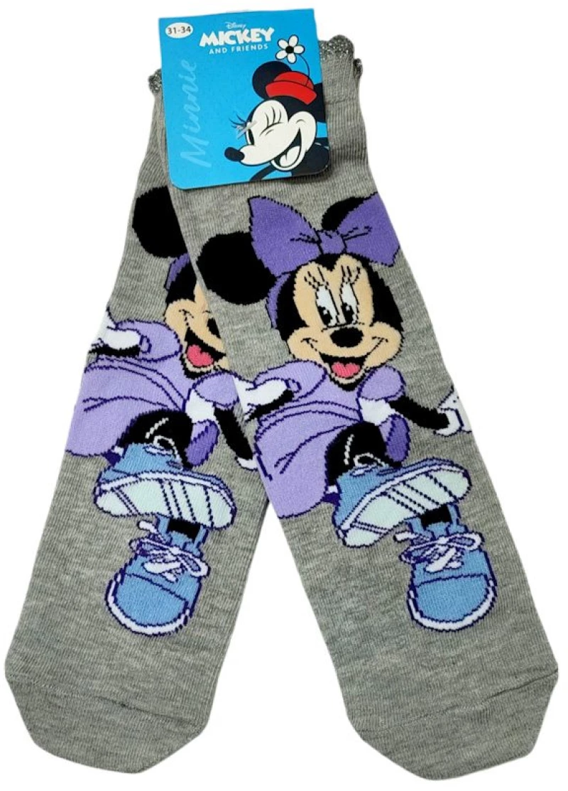 ΠΑΙΔΙΚΕΣ ΚΑΛΤΣΕΣ DISNEY MINNIE MN20505 ΓΚΡΙ (19-38)