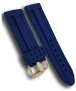 Λουράκι σιλικόνης 24mm μπλέ  id11474