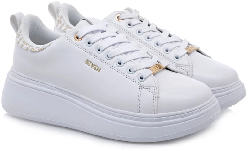 Seven γυναικείο sneaker λευκό