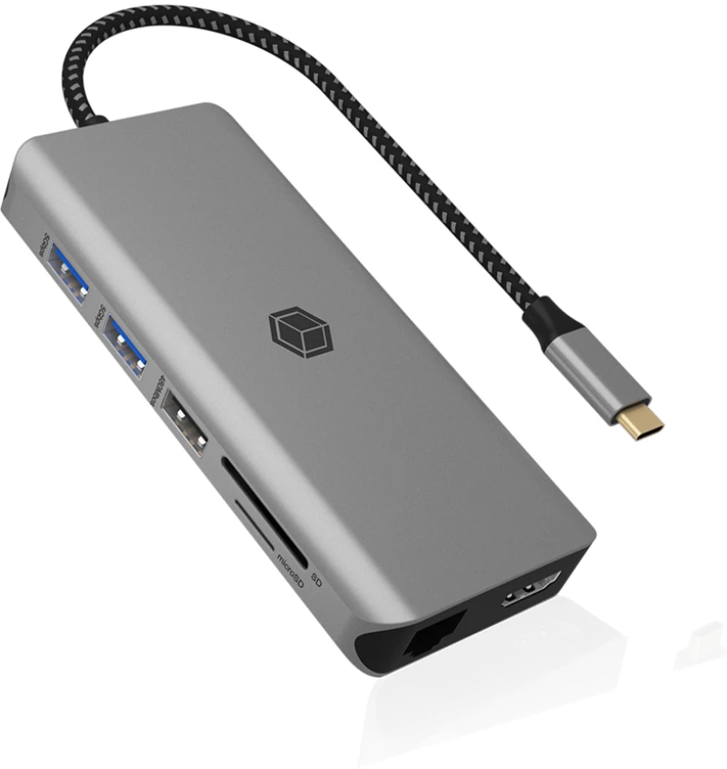 Icy Box 12 In 1 Type-c Notebook Docking Station Pd100w