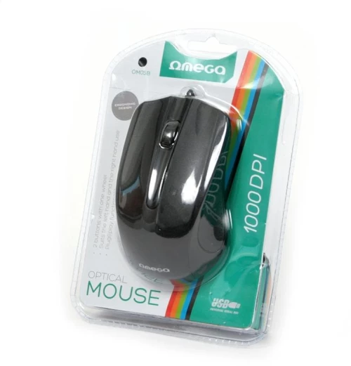 Mouse Omega Om-05 3d Optical  1000dpi Usb