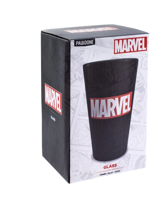 Marvel Logo Glass / Fan Shop and Merchandise