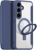 Dux Ducis Skin X Pro case with magnetic ring / stand for Samsung S24 - blue