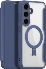 Dux Ducis Skin X Pro case with magnetic ring / stand for Samsung S24 - blue
