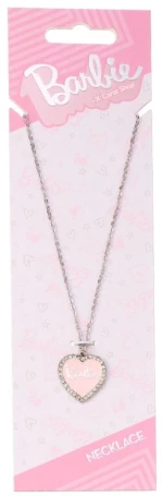 BARBIE - Chain Necklace - Pink Haert
