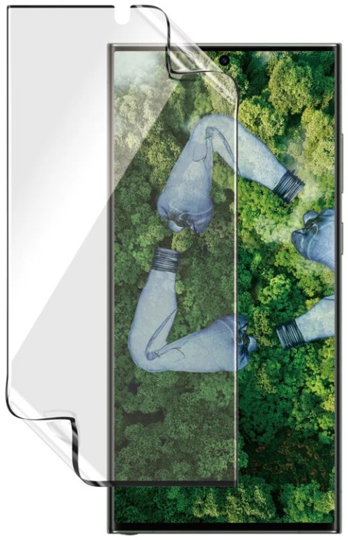 PanzerGlass - MATRIX Screen Protector Samsung Galaxy S23 Ultra - Ultra-Wide Fit m. AlignerKitp / Electronics