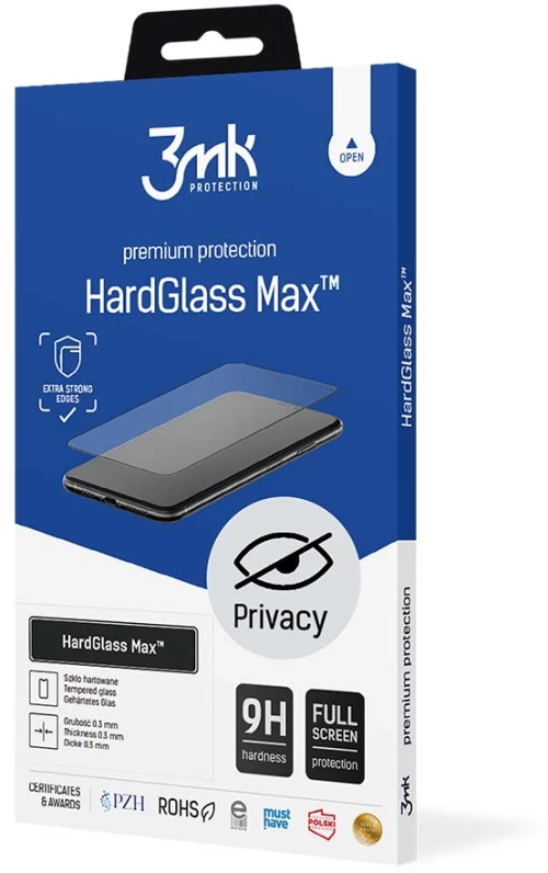 9H 3mk HardGlass Max Privacy™ privacy glass for iPhone 11 Pro Max