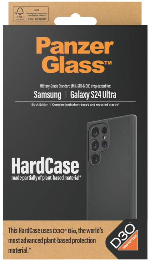 PanzerGlass - Hardcase with D3O Galaxy S24 Ultra Black / Electronics