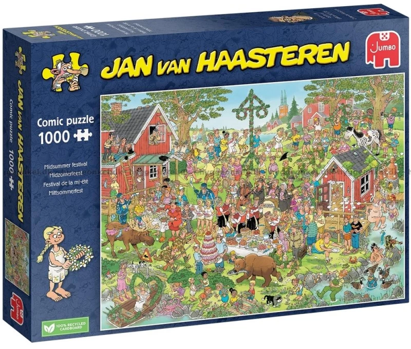 Jan Van Haasteren - Midsummerfestival (1000 pieces) (JUM0029) / Toys