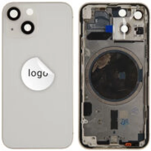 For iPhone/iPad (AP13M24WP) Rear Cover (Pulled) - White, For iPhone 13 mini