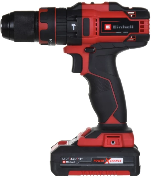 DRILL/DRIVER EINHELL TE-CD 18/40 Li-i +64 (2×2,0Ah) 4513992
