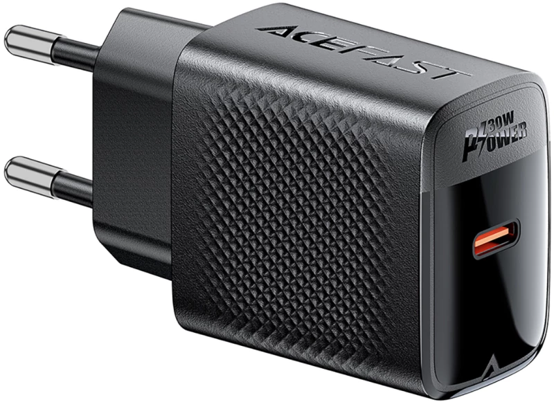 Acefast A102 GaN USB-C PD 30W network charger - black