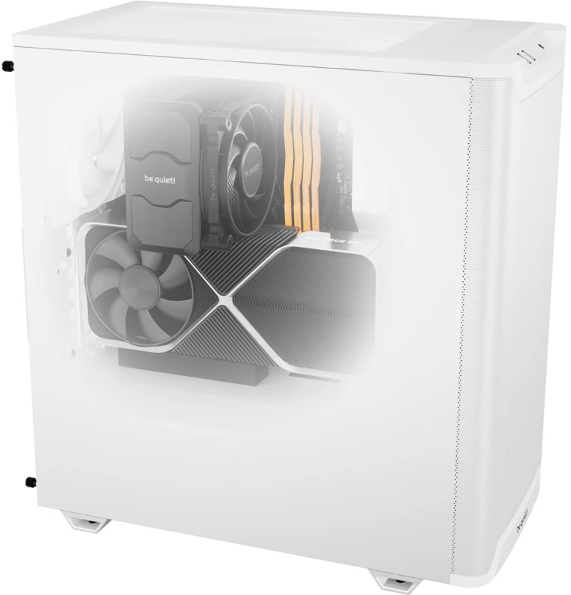 be quiet! PURE BASE 501 Airflow White Midi Tower