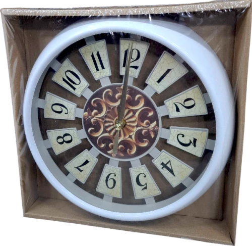 Ρολόι τοίχου - TZ683 - 026834 - White
