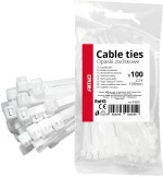 ΔΕΜΑΤΙΚΑ/ΔΕΤΙΚΑ ΚΑΛΩΔΙΩΝ TIE WRAP (ΤΑΙΡΑΠ) 2.5 x 100mm (ΛΕΥΚΟ)  ΑΜΙΟ - 100 ΤΕΜ.