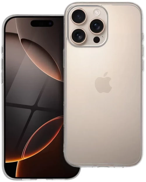 TechWave Clear 2mm case for Apple iPhone 16 Pro Max (camera protection)