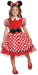 ΠΑΙΔΙΚΗ ΑΠΟΚΡΙΑΤΙΚΗ ΣΤΟΛΗ RED MINNIE DELUXE (#129049)