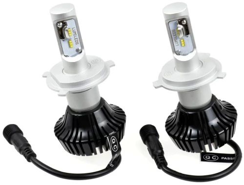 H4 Σετ Led Can Bus με λάμπα H4 Led Luxeon Zes canbus EPLH20