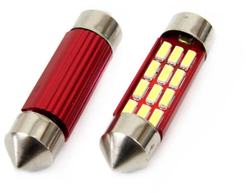 LED VERTEX CANBUS 12SMD 4014 Festoon 36mm White 12V/24V 71705