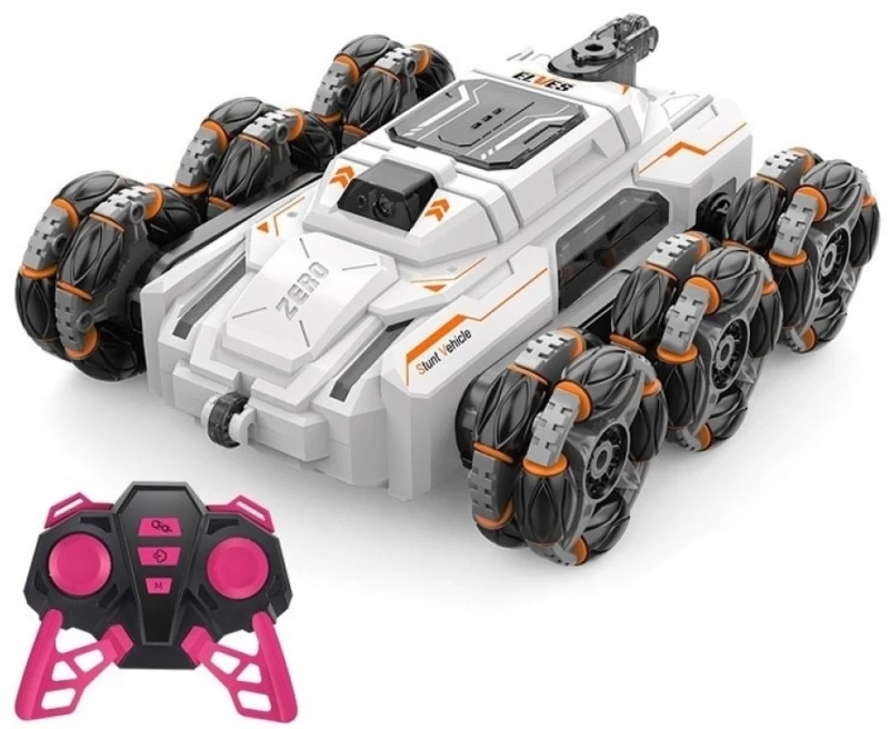 Six Wheels RC Τηλεκατευθυνόμενο με Χειριστήριο Λευκό