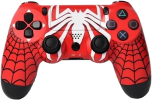 DoubleShock 4 Wireless Controller PS4 Spiderman White Spider