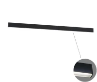 Viokef 3916-01254-4-B-M-D3 Γραμμικό Οροφής L2540 4000K Μαύρο Microprismatic Dim. Ciba