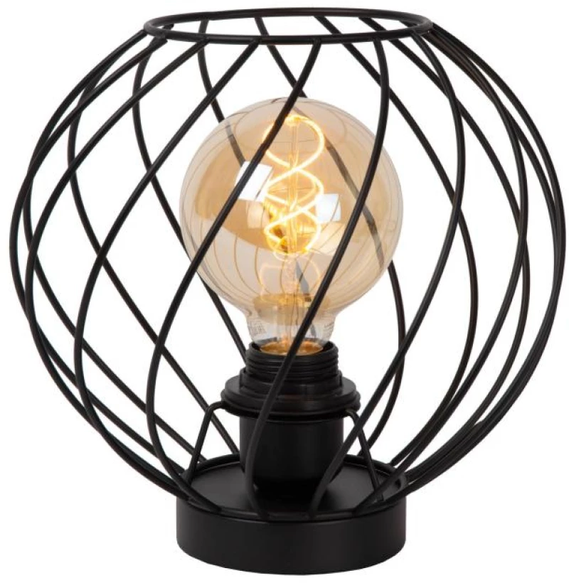 Λάμπα Επιτραπέζια Lucide DANZA 1xE27 - Black - 21528/25/30