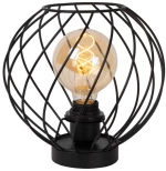 Λάμπα Επιτραπέζια Lucide DANZA 1xE27 - Black - 21528/25/30