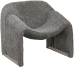 ΠΟΛΥΘΡΟΝΑ SPINER HM9599.01 ΓΚΡΙ ΜΠΟΥΚΛΕ ΥΦΑΣΜΑ 81x64x74Υεκ. (1 τεμάχια)
