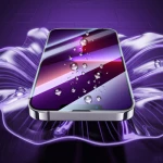 Borofone Tempered glass BF6 Diamond Armor Full Screen 5D Large Arc for phone 15 Pro Max