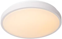 Φωτιστικό Οροφής Lucide DASHER LED - 1x18W 2700K - IP44 - Motion & Day/Night Sensor - White - 79110/35/31