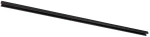 Lucide TRACK Track - 1-circuit Track lighting system - 1 meter - Black (Extension) - 09950/01/30