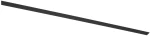 Lucide TRACK Cover- 1-circuit Track lighting system - 2 meter - Black (Extension) - 09950/09/30